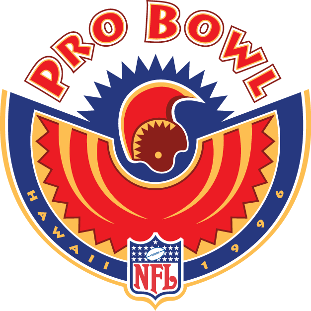 Pro Bowl 1996 Primary Logo DIY iron on transfer (heat transfer)
